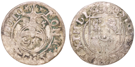 Poland, Kingdom of. Sigsmund III AR Polka. 1608.