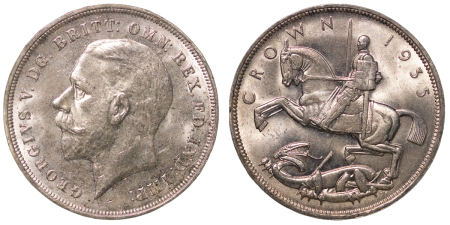 Great Britain. George V AR Crown. 1935.