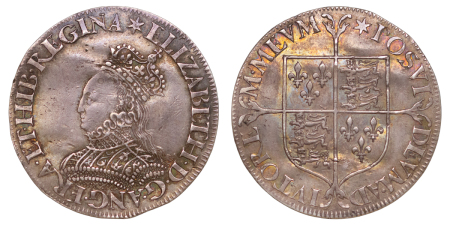 Great Britain. Elizabeth I AR Milled Shilling. 1560-1571.