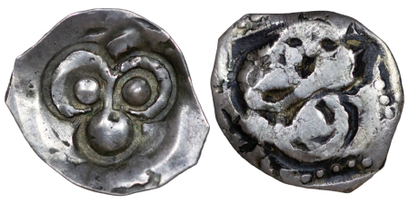 Russia. Grand Principality of Ryazan, Fyodor Olgovich II AR Denga. 1402-1427.