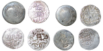 Islamic. Juchid lot of 8x Silver Dangs. 770-775H. 