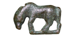 Ancient Rome. Bronze Horse Brooch. 1-2nd Century. 