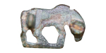 Ancient Rome. Bronze Horse Brooch. 1-2nd Century. 