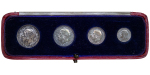 Great Britain. George V AR Boxed Maundy Set. 1926. 