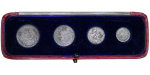 Great Britain. George V AR Boxed Maundy Set. 1926. 