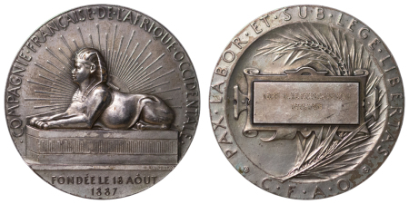 French West Africa. AG Medal for Medical Services overseas. 1955-1959.