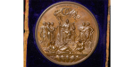 Great Britain. Victoria Æ boxed Jubilee Medallion. 1887. 