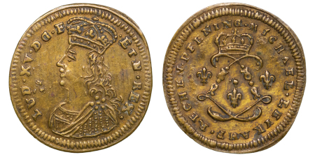 German States. Michael Leykauf BR Rechenpfennig. 1724-1768. 