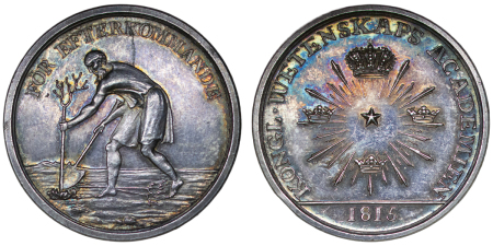 Sweden. Royal Academy of Science AR Prize medal. 1815 (1949).