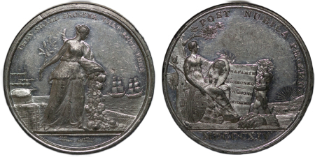 Great Britain. George III WM Defeat of Napoleon Medal. 1814.