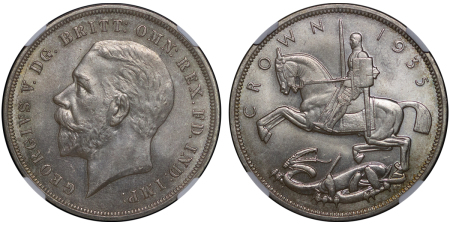 Great Britain. George V Silver Jubilee AR Crown. 1935.