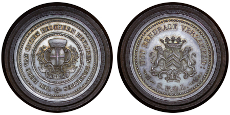 Belgium. St. Gummarus AR 1025 Year Commemorative medallion from Great Britain. 1840.