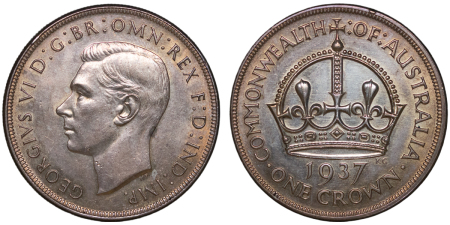Australia. George VI AR Crown. 1937.