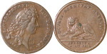 Europe. Lot of 5x base metal Medallions depicting Animals. 1715-1955. 