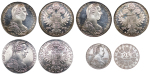 Austria. Maria Theresa lot of 4x AR Thaler & 25 Schillings. 1967 (1780). 