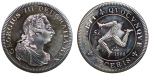 Great Britain. Lot of 5x Base George III Retro Pattern coins from Ceylon, IOM, Jersey, Bermuda & Bahamas. Circa 1980. 