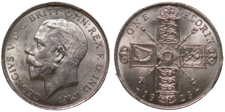 Great Britain. George V AR Florin. 1923.