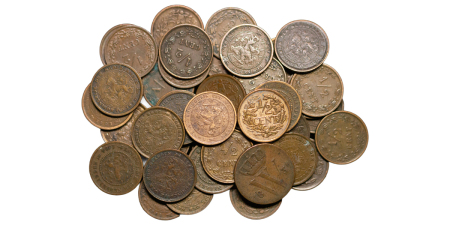 Netherlands. Bulk lot of 43 x CU ½ Cents. 1837-1940.
