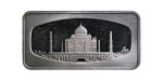 Singapore. Taj Mahal AR 20g Ingot, issued by Singapore Airlines. 1989-1998. 