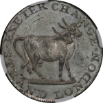 Great Britain, Middlesex. Pidcocks WM Halfpenny. 1790.