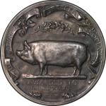 Great Britain, National Pig Breeders Association AR Medallion. 1922. 