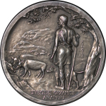 Great Britain, National Pig Breeders Association AR Medallion. 1922. 