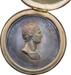 Great Britain & Egypt. Lord Abercromby AR Medallion by The London Highland Society. 1801.
