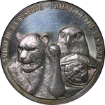 Mexico. Cuixmala Ecological Reserve AR Medallion. 1969. 