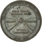 Gold Coast, Africa. Æ Advertising medallion. 1920-21.