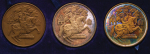 Great Britain. Caerwys Eisteddfod AR medals, set of three. 1965.