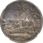 Ceylon. All Ceylon AR Prize medallion. 1912.