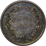 India, British Colonial. North Eastern Frontier AR Prize Medal. 1872. 