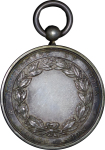 India, British Colonial. Calcutta Show AR Prize Medallion. 1861.