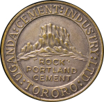 Africa. Uganda. Rock Portland Cement Æ Token. 1957.