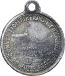 Canada. French National Convention Æ plated medal. 1880.