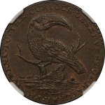 Great Britain, Middlesex CU Halfpenny Token. 1795.