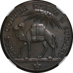 Great Britain, Somerset & Bath CU Penny Token. 1799. 