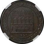 Great Britain, Somerset & Bath CU Penny Token. 1799. 