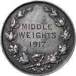 Ottoman, Mesopotamia. Military Boxing AR Prize med