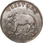 Great Britain. Liverpool Zoological Gardens CU Pass. 1833.