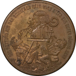 Germany. Copper Satirical medal. c. 1890-1900.