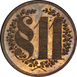 Germany. Copper Satirical medal. c. 1890-1900.