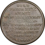 Great Britain. London CU 10/6d. Token. 1788. 