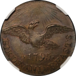 Great Britain. Middlesex CU Halfpenny Token. 1795.