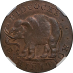 Great Britain, Middlesex. Pidcocks CU Halfpenny Token. 1790-98.
