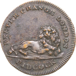 Great Britain, Middlesex CU Farthing Token. 1790-1801.