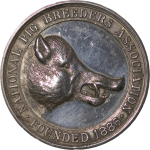 Great Britain. National Pig Breeders Association AR Award Medal. 1886.