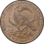 Great Britain, Middlesex. T. Hall CU Halfpenny Conder Token. 1795 (Undated). 