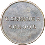 Great Britain, Uxbridge. Unofficial CU Farthing. 1840-1865.