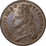 Wales, Welsh Jacobites CU "The Cycle Club" token. 1810. 